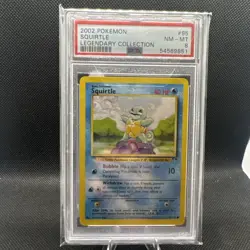 Squirtle 095/110 Legendary Collection PSA 8 Graded Pokemon TCG - Image 1