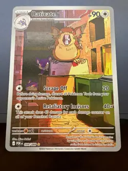 Raticate 099/088 Me03: Perfect Order Holo Pokemon - Image 1