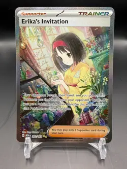 Pokemon TCG Scarlet & Violet 151 - Erika's Invitation 203/165 SIR - Image 1