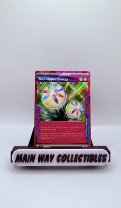 Pokemon TCG Neo Upper Energy 162/162 SV05 ACE SPEC Rare Holo Special Energy - Image 1