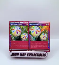 Pokemon TCG Neo Upper Energy 162/162 SV05 ACE SPEC Rare Holo Special Energy - Image 4