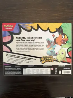 Pokemon Ascended Heroes First Partner Deluxe Pin Collection Sealed New - Image 2