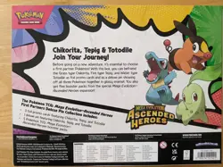 Pokemon ME: Ascended Heroes First Partner Deluxe Pin Collection Sealed - Image 2