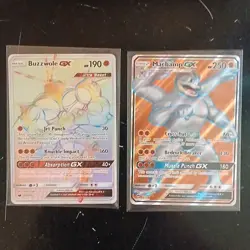 Pokemon TCG Ultra Rare GX/EX/V Holo Lot 6 Machamp Buzzwole Incineroar - Image 5
