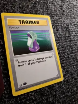 1999 POKEMON TRAINER Shadowless 1ST EDITION #94/102 POTION PL - Image 3