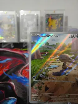 Paldean Wooper 102/094 Illustration Rare Phantasmal Flames Pokemon Near Mint - Image 2