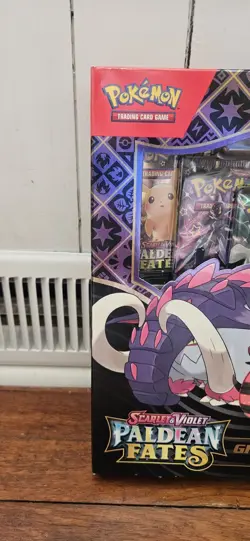 Pokemon TCG Paldean Fates Great Tusk & Iron Treads ex Premium Collection Sealed! - Image 2
