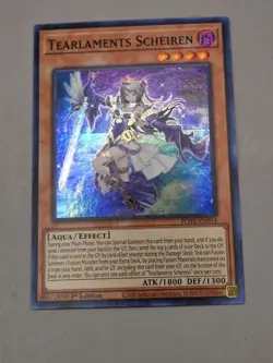 Yugioh Tearlaments Scheiren POTE-EN014 Super Rare 1st Ed NM - Image 2