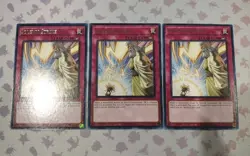 3x Solemn Strike GRCR-EN059 Rare 1st Edition Yugioh Card Playset NM - Image 1
