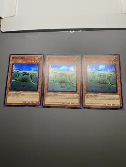 Yu-Gi-Oh! 3X Worm Xex Super Rare Unlimited HA03-EN054 HP (DAMAGED) - Image 1