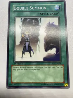 Yugioh Double Summon 1st Edition Rare TAEV-EN056 HP - Image 1
