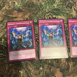 3x Infinite Impermanence 1st Edition Common SDWD-EN031 Yu-Gi-Oh! - Image 2