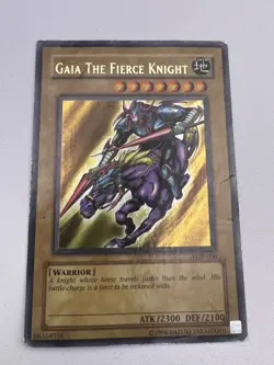Yu-Gi-Oh! Gaia The Fierce Knight - LOB-006 - Image 1