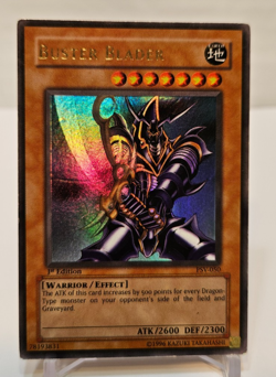 Buster Blader PSV-050 Ultra Rare 1st Edition Yugioh 1599 - Image 1