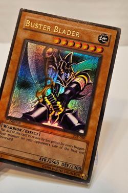 Buster Blader PSV-050 Ultra Rare 1st Edition Yugioh 1599 - Image 4