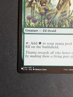 MTG - Priest of Titania - Commander 2014: The List - NM - Magic The Gathering - Image 3