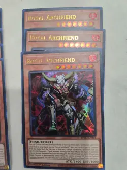 Yugioh Royal Archfiend BPRO-EN014 Burst Protocol 1st Edition ships same day - Image 1