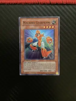Machina Gearframe SDMM-EN002 Machina Mayhem 1st Edition Yu-Gi-Oh! LP - Image 1