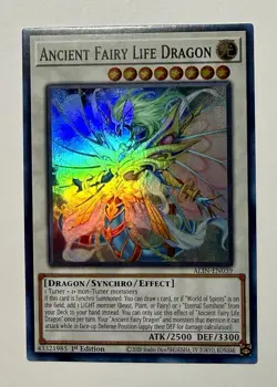 Ancient Fairy Life Dragon ALIN-EN039 Alliance Insight 1st Edition NM Yugioh - Image 1
