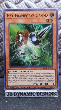 | Yugioh PSY-Framegear Gamma EXFO-ENSE3 Super Rare Extreme Force NM 🔥 | - Image 2