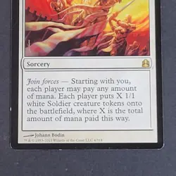 MTG - 1x Alliance of Arms - Commander 2011 - LP - Rare - Magic The Gathering CCG - Image 5