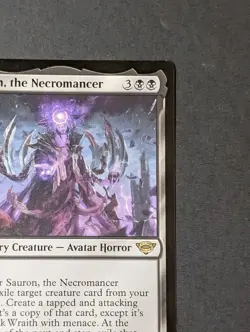 MTG - 1x Sauron the Necromancer - Lord of the Rings Tales of Middle Earth NM - Image 5