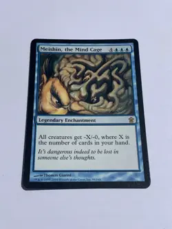 MTG - 1x Meishin - the Mind Cage - Saviors of Kamigawa - NM Magic The Gathering - Image 4