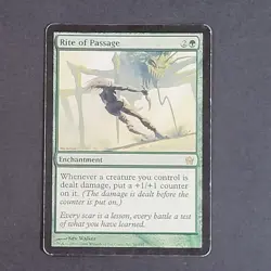 MTG - 1x Rite of Passage - Fifth Dawn - Played - MP - Rare - Magic The Gathering - Image 2