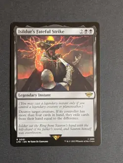 MTG - Isildur's Fateful Strike - NM - Lord of the Rings: Tales of Middle Earth - Image 5