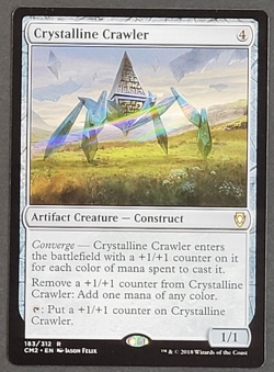 MTG - 1x Crystalline Crawler - Commander Anthology Volume II - NM - Magic - Rare - Image 1