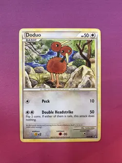 Pokemon Card Doduo Undaunted Common 45/90 Near Mint - Image 1