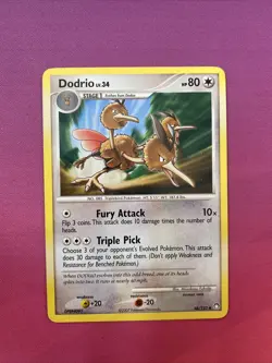 Pokemon Card Dodrio Mysterious Treasures Uncommon 46/123 Near Mint - Image 1