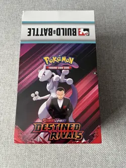 Pokemon TCG Destined Rivals Build & Battle Display Case Sealed Prerelease Promos - Image 1