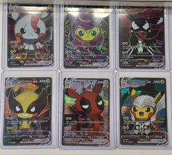Pikachu Deadpool + Wolverine set Marvel/Pokemon Cute Cosplay - Image 1
