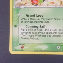 Pokemon TCG - Yanma - 50/115 - Uncommon - EX Unseen Forces - NM/LP - 2005 - Image 3