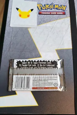 ☄🔥Pokemon The First Movie Topps Booster Pack 1998 ⚡Factory Sealed ⚡ - Image 4