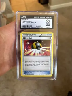 Pokemon Guinness World Record Holder Ultra Ball Trainer 113/124 2016 - Image 1