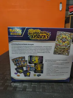 Pokemon both Scarlet & Violet SURGING SPARKS ETB (Elite Trainer Box) NEW/ SEALED - Image 4