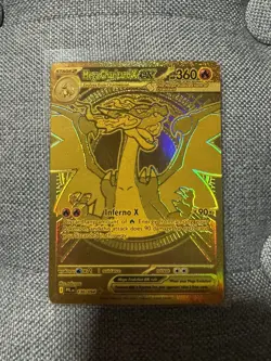Mega Charizard X EX 130/094 Phantasmal Flames Holo Mega Hyper Rare Pokemon TCG - Image 1