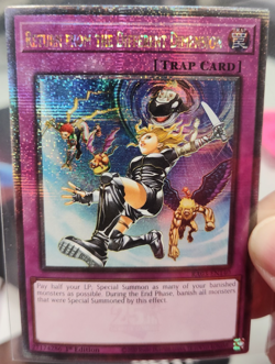 2020 YuGiOh Return From The Different Dimension Quarter Century Secret Rare - Image 1