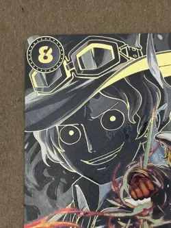 Sabo SP OP07-118 SEC English One Piece Card Amazing Condition & Centering - Image 3