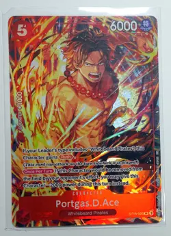 Portgas.D.Ace (Illustration Box Vol.5) ST15-005 One Piece Promotion NM Foil CCG - Image 1