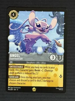 Disney Lorcana Angel Experiment 624 Legendary Non-foil Winterspell - Image 1
