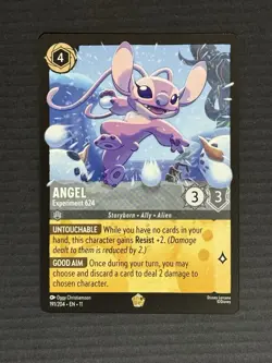 Disney Lorcana Angel Experiment 624 Legendary Non-foil Winterspell - Image 3