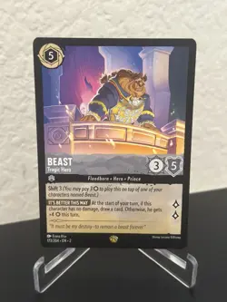 Disney Lorcana TCG Beast-Tragic Hero 173/204 Rise of the Floodborn NM - Image 1