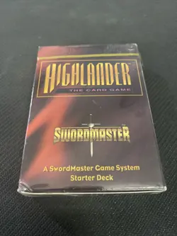 Highlander The Card Game | Swordmaster Limited Edition Starter Deck | New Sealed - Image 1
