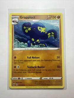 Vivid Voltage Grapploct 101/185 Rare Pokemon Card - Image 1