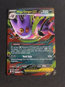 (2) Pokemon Mega Gengar EX Holo 056/094 Double Rare Card - Image 1