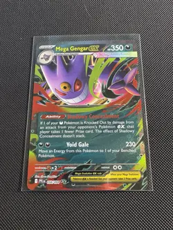 (2) Pokemon Mega Gengar EX Holo 056/094 Double Rare Card - Image 3