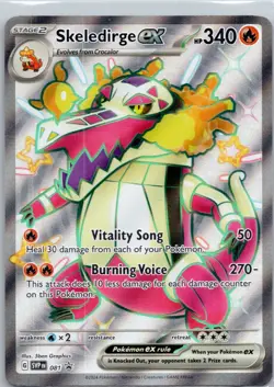 Skeledirge ex - Holo Promo SV: Scarlet & Violet Promo Cards 081 NM - Image 1